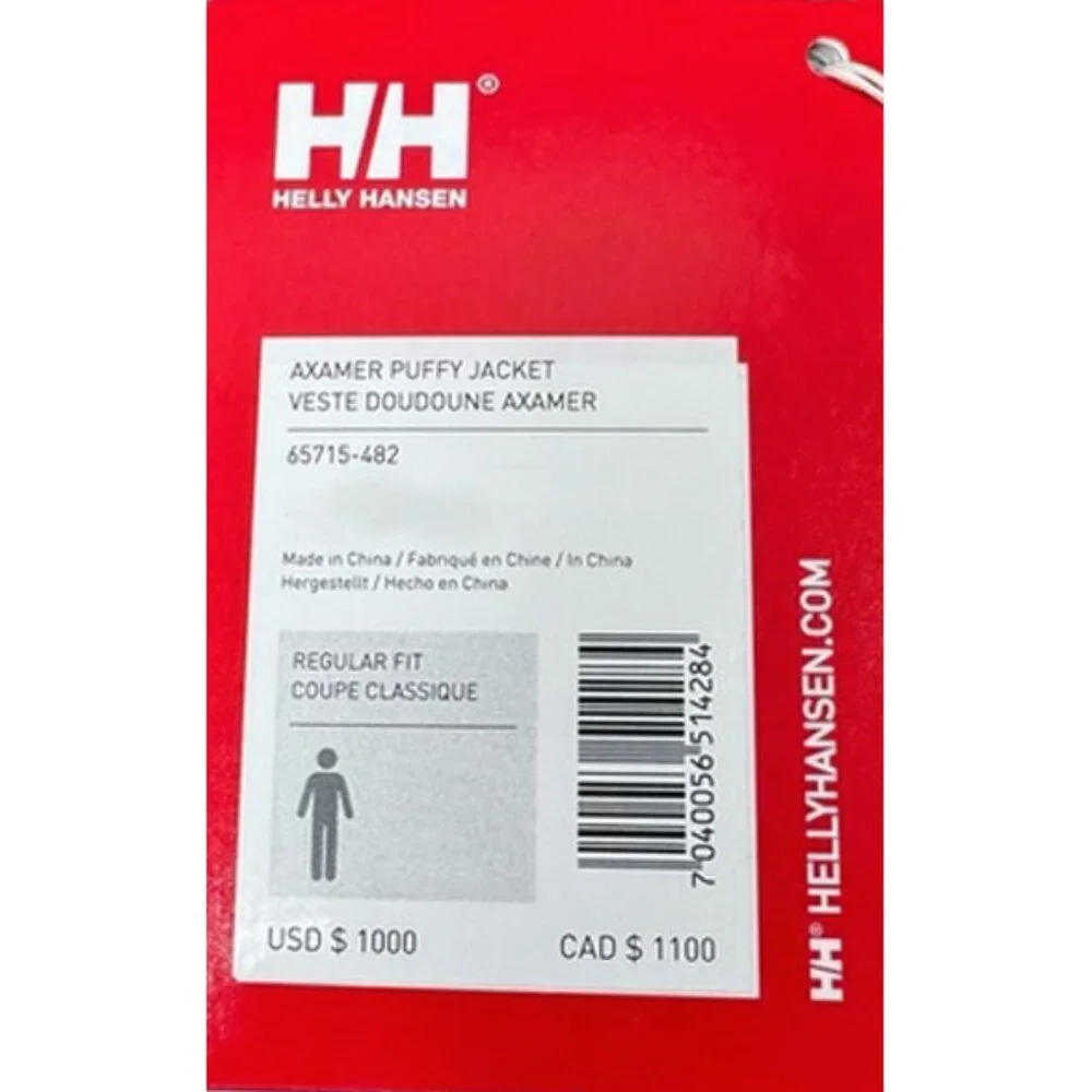 NEW $1000 Helly Hansen HOD Axamer Puffer Jacket & Vest! Yellow Waterproof 600 FL
